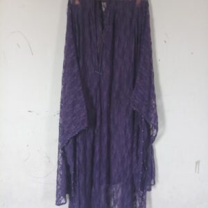 Purple Beaded Net Shrug/Upper