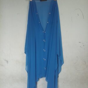Blue Mirrored Wink Upper