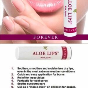 Imported  Aloe Lips, Moisturizing Lip Balm with Aloe, Jojoba, and Beeswax, Vegan, Ultimate Lip Care