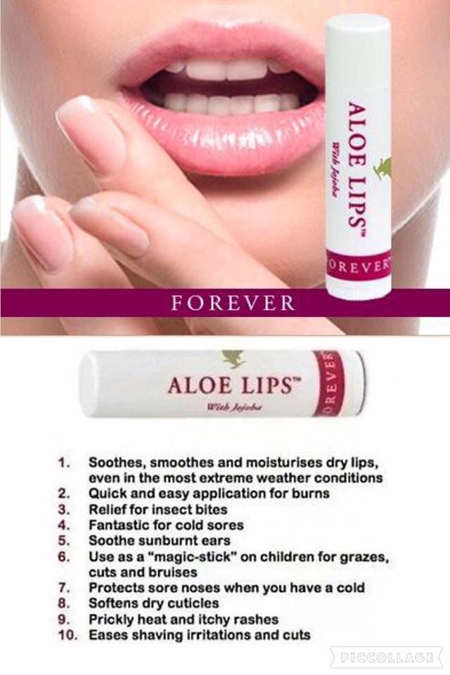 Imported Aloe Lips, Moisturizing Lip Balm with Aloe, Jojoba, and Beeswax, Vegan, Ultimate Lip Care