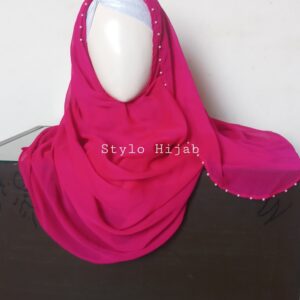 Beaded Pinless Hijab