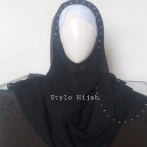 Beaded Pinless Hijab