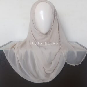 Beaded Pinless Hijab