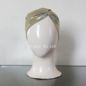 Aqua Side Parted Under Scarf