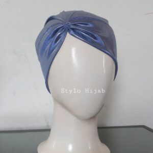 Dark Blue Side Parted Underscarf