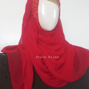 Closed Pleated Hijab