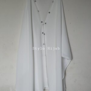 White Mirrored Wink Upper