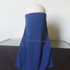 Maya Blue Niqab Patti