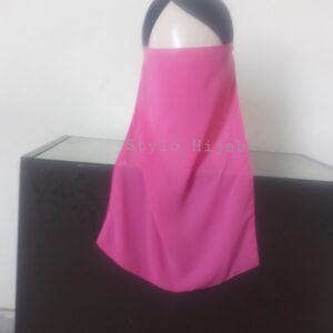 Pink Half Veil