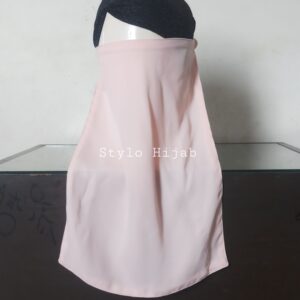 Peach Niqab Patti