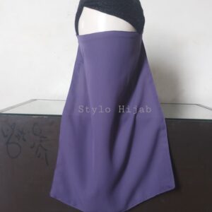 Royal Violet Half Niqab