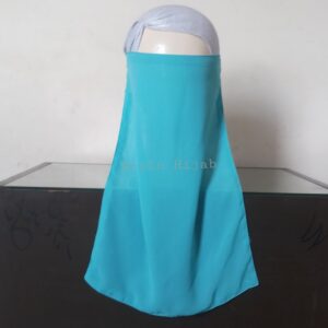 Berylline/Ferozi Half Niqab