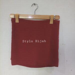 Brown Square Hijab