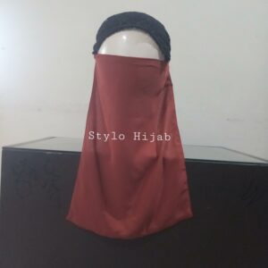 Brown Niqab Patti