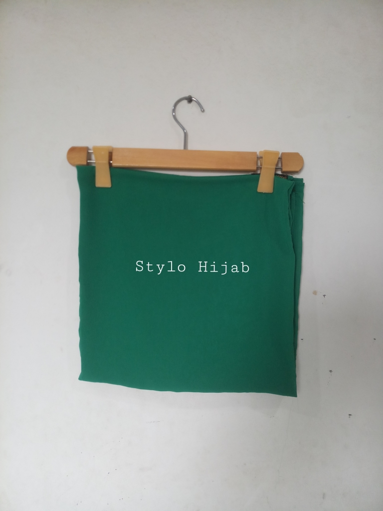 Green Square Hijab