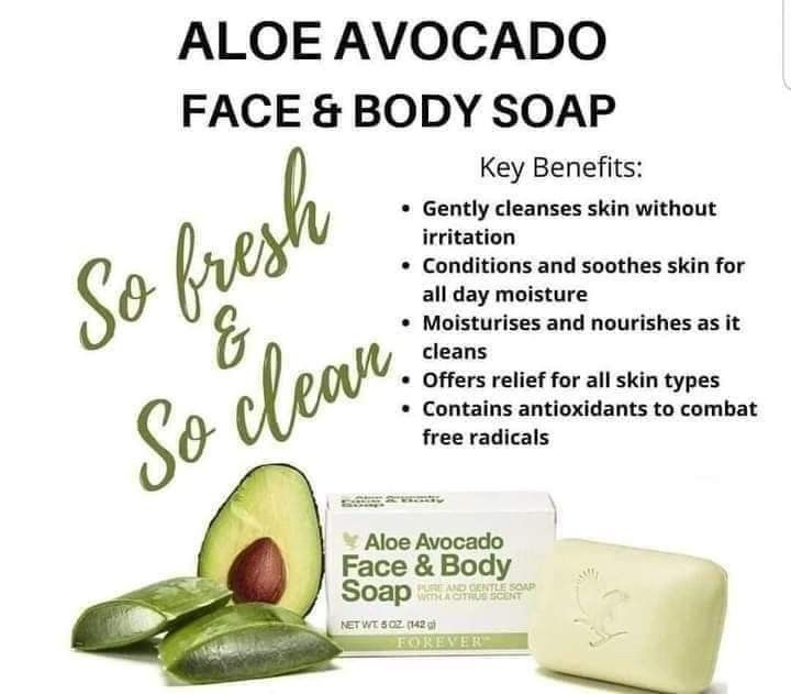 Imported Aloe Avocado Face & Body Soap - Image 3